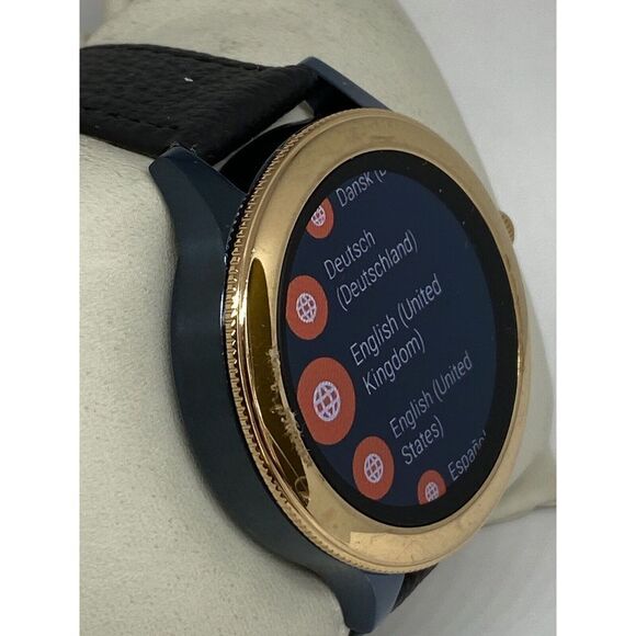 Fossil Gen 3 Authentic Genuine Smart Watch Custom Band FTW6002 DC768 - Picture 5 of 12